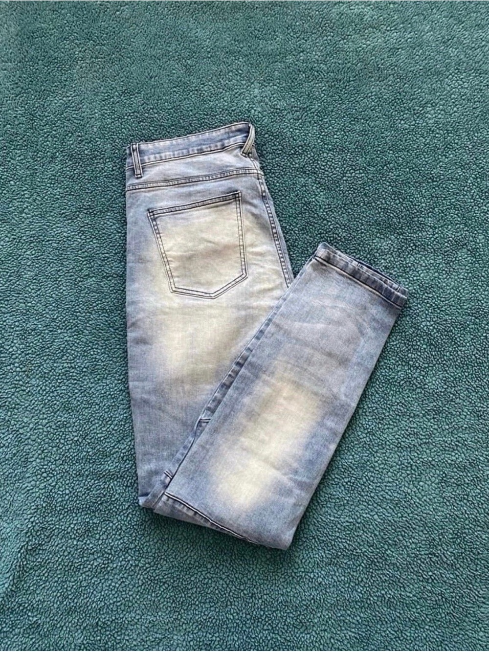 Men’s Distressed Jeans, Fashion Nova, Size 36 - Picture 3 of 6
